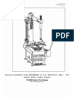 TCX500 Tire Changer