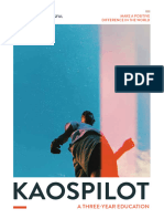 Kaospilot Education Brochure2023 Web