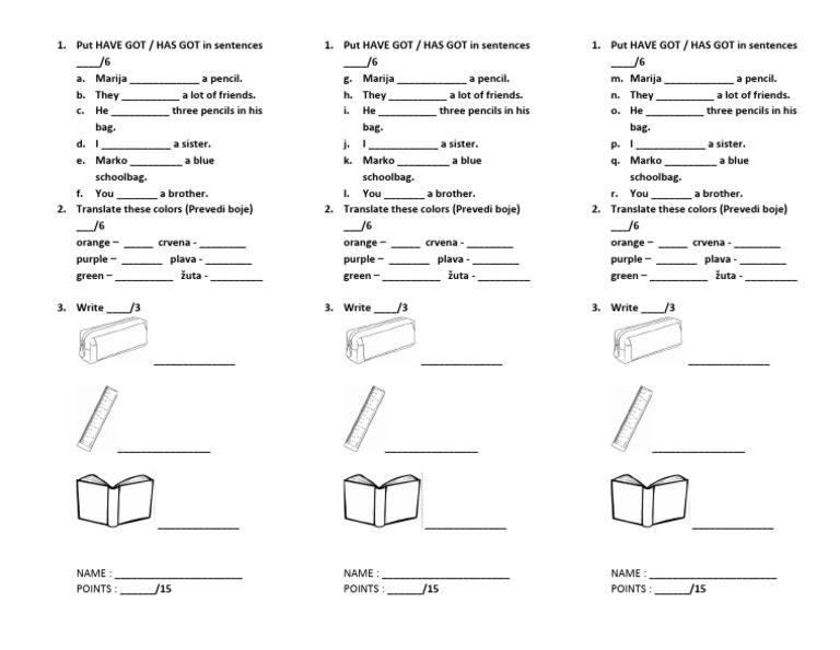 English Is Fun 2 Exercise Sheet | PDF | Language Arts & Discipline