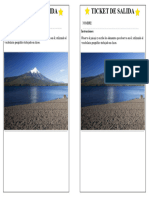 TICKET Vocabulario Geográfico