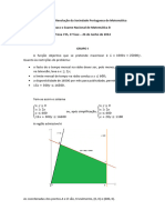 Proposta de Resolução Da Sociedade Portuguesa de Matemática para o Exame Nacional de Matemática B Prova 735, 1 Fase - 26 de Junho de 2014