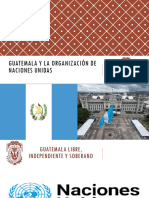 Guatemala en La Onu. DR Luis Lam 1era Leccion