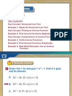 Inverse Relations and Functions