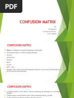 Confusion Matrix