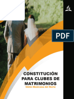 CONSTITUCION Matrimonios