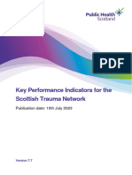 Scottish Trauma Network KPIs July 2023