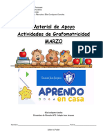 Material de Apoyo MARZO Prekínder