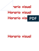 Horario Visual