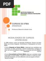Cursos Do Ifma
