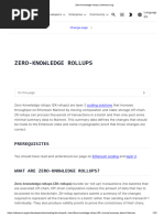 Zero-Knowledge Rollups