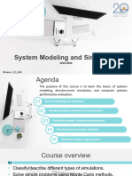 Intro System Modeling and Simulation