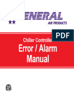 Chiller Controller Alarm and Error Troubleshooting