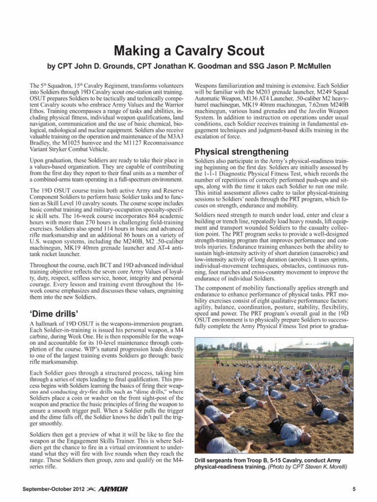 Calvary Scout Information | PDF