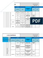 Matriz Agricola, Fumigacioìn, Cosecha, Riego, Etc