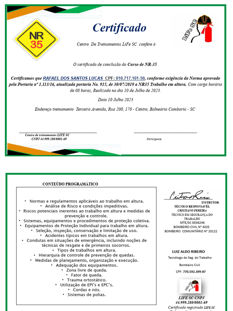 NR 35 | PDF