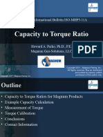 Capacity To Torque Ratio
