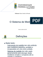 06 - Metrologia - Sistema de Medição