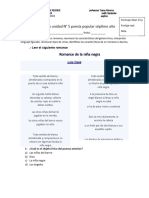 Evaluación Unidad N 5 Septimo Año