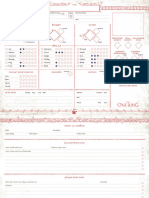 TOR Dwarf Character Sheet With Back Fillable