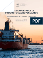 Oferta Exportable de Productos Agropecuarios
