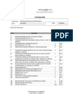 Cotizacion Famper Estructuras Metalicas