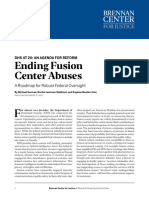Ending Fusion Center Abuses