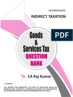 GST Question Bank For Nov18