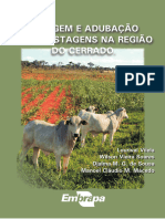 Calagem e Adubação para pastqgens na região do cerrado