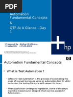Qtp Training 1