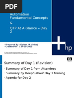 QTP Training 2