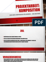 Projektarbeit Komposition