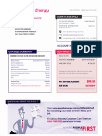 Australian electricity bill copy