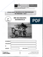 Evaluación de Proceso de La GEREDU Cusco 2023 3ro de Secundaria