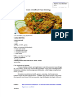 PDF Cara Membuat Nasi Goreng - Compress