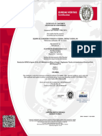 Certificado SPT, Cintas y Hebillas c2022.00120
