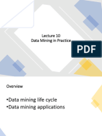 Lecture 10 - Data Mining in Practice