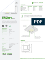 Ficha Tecnica Canopy LED