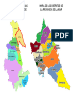 Mapa de Distritos de La Mar - 2023 PDF