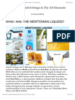 What Are The Newtonian Liquids? - Computer Aided Design & The 118 Elements