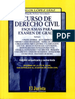 Doku - Pub Curso de Derecho Civil Esquemas para Examen de Grado Carlos Lopez Diaz 1