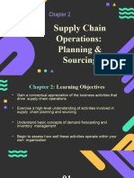 Chapter 2 - Supply Chain Operations - Planning & Sourcing