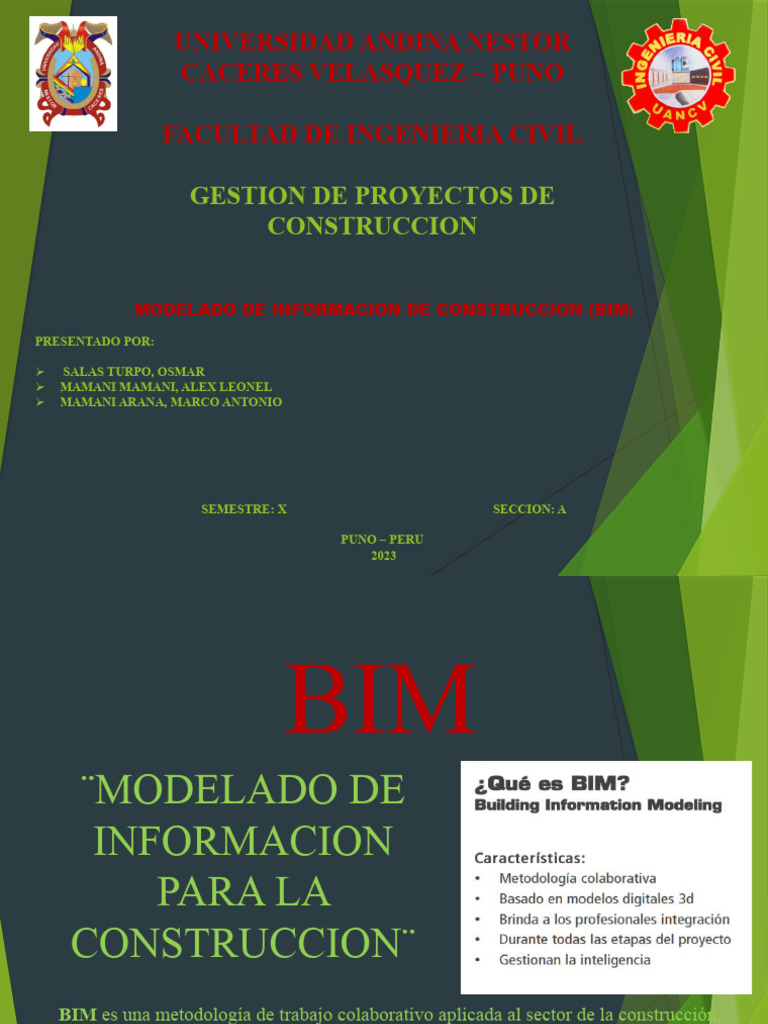 Modelado de Información en Construcción BIM | PDF