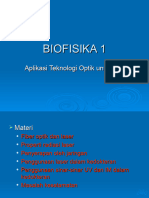 APLIKASI 2 Teknologi Optik Untuk Medis