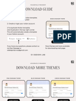 Household Manager - Download Sheet v3 - Gingham