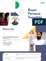 Buyer persona Template