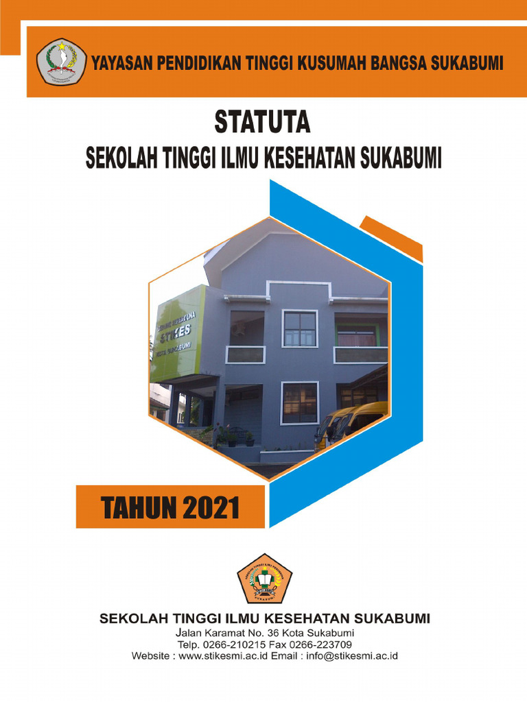 Statuta STIKES Ilmu Kesehatan Sukabumi | PDF