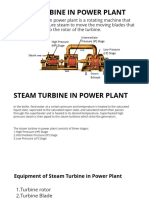 Steam Turbine in Power Plant