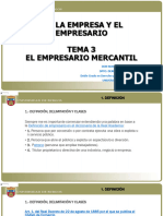 Tema 2 La Empresa y El Empresario