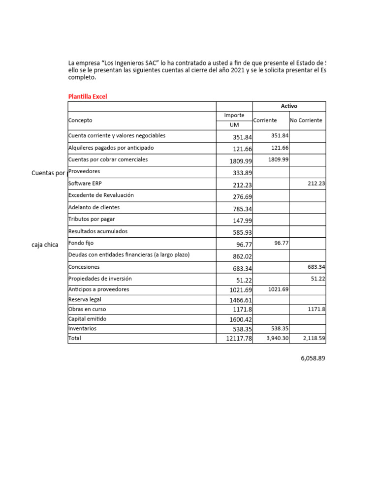Excel ESF Plantilla | PDF