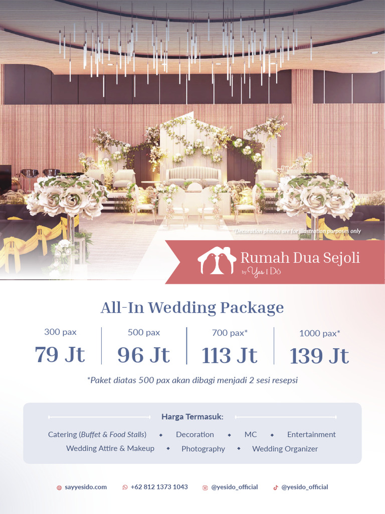 All-Inclusive Wedding Package | PDF | Foods | Food And Drink